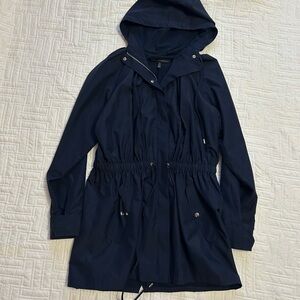 White House Black Market Navy Utility Jacket